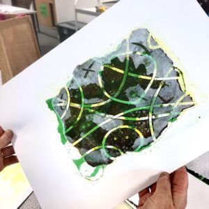 Rachel Reynolds Monoprint Workshops