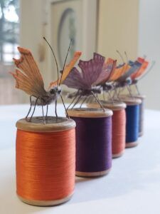 Mary-Ann Toop Silk Butterfly Sculptures