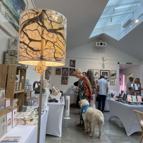 Exhibition Space Hampshire Open Studios Artists and Makers at Spudworks Sway New Forest
