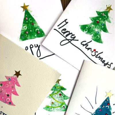 Christmas Card Making Kids Workshops